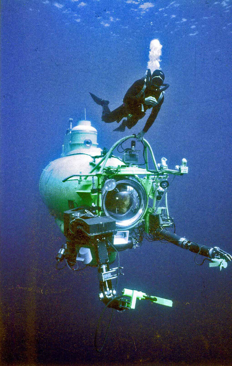 Paul-Henri Nargeolet a fait ses classes sur un Griffon de la Marine nationale.